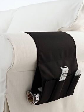 IKEA FLORT Remote Control Storage Pocket Organizer Black
